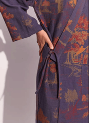 Peignoir japonais kimono femme | Mizuha