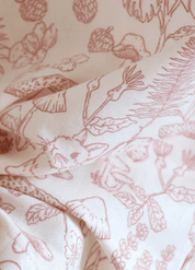 Peignoir kimono court en coton blanc | Yume