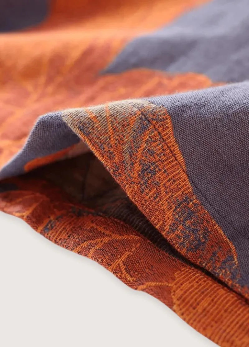 Peignoir kimono femme long en coton - Confort authentique-Kimikono