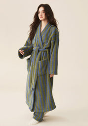 Peignoir kimono polaire femme | Fuyu