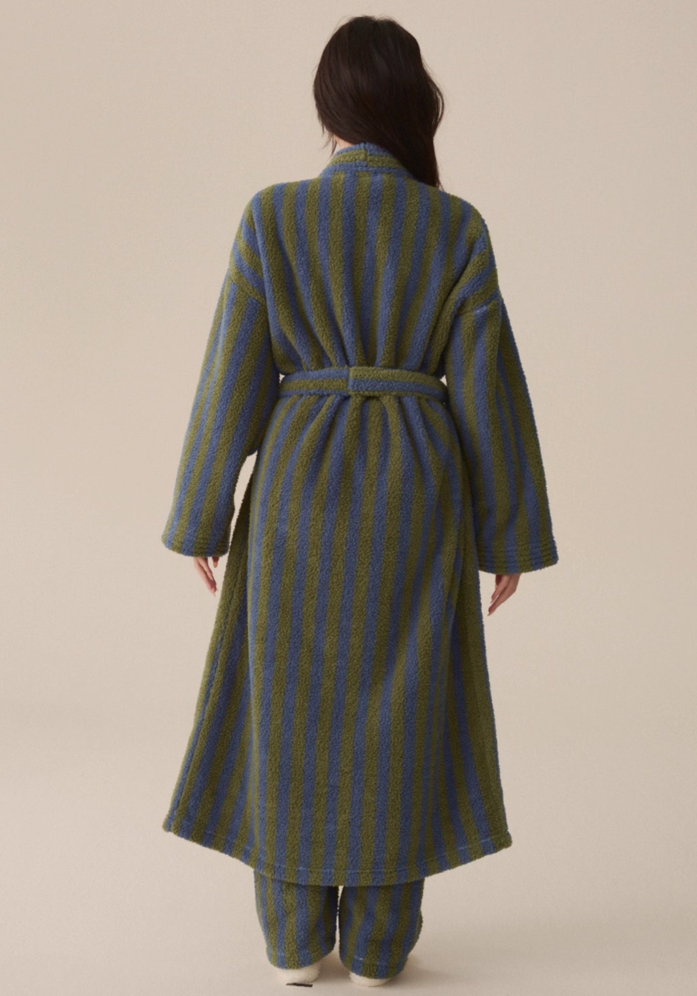 Peignoir kimono polaire femme | Fuyu