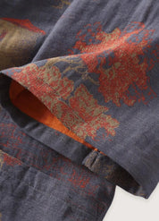 Peignoir style kimono bleu pour homme - Confort zen-Kimikono