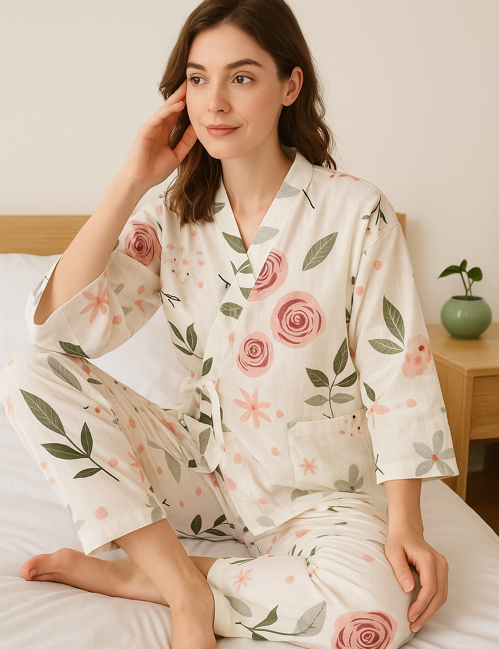 ensemble kimono femme