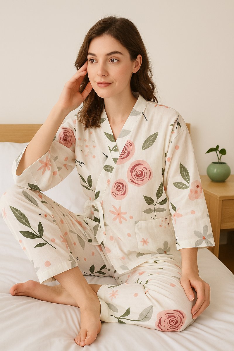 ensemble kimono femme