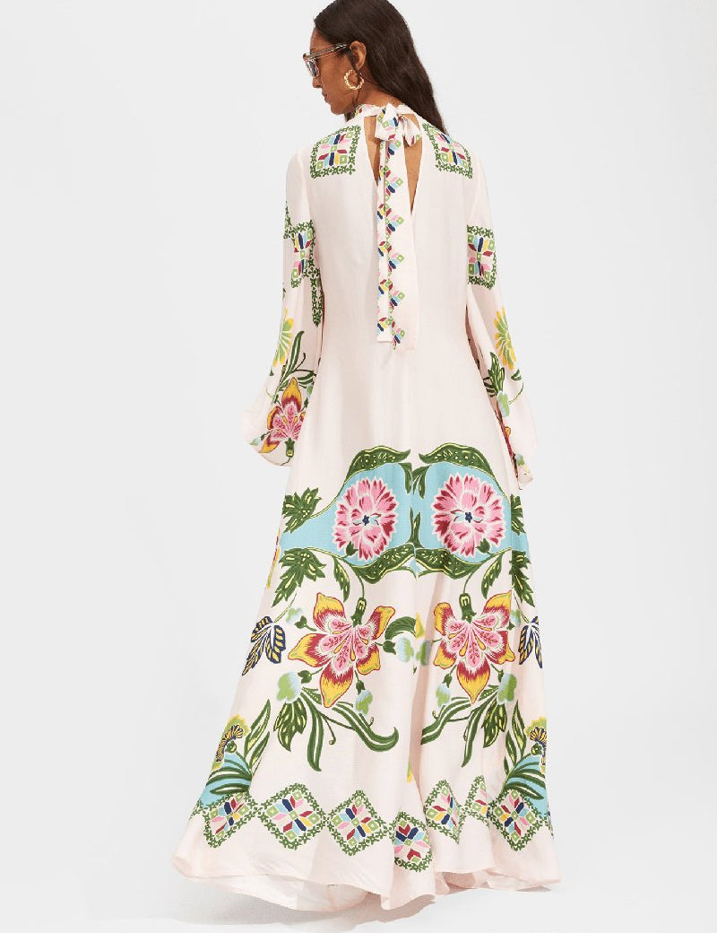 kimono robe femme bohème été