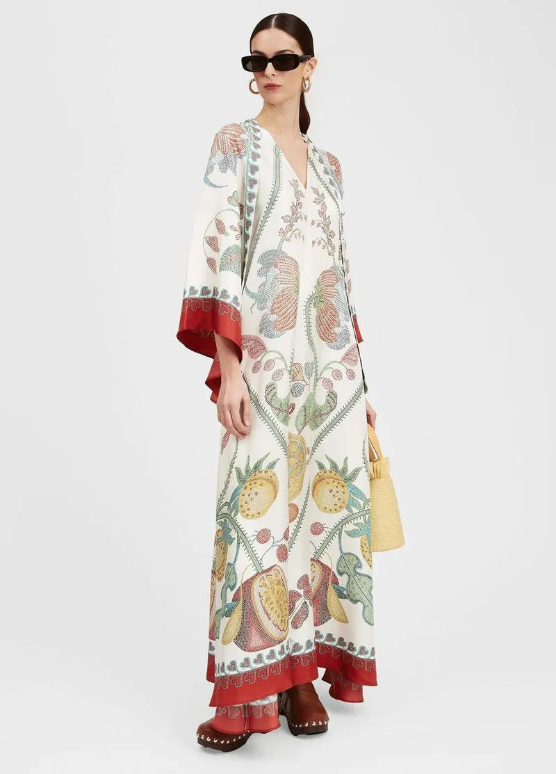 robe kimono femme fleurie