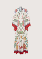 robe fleurie kimono femme
