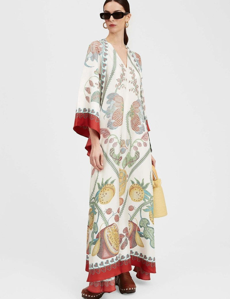 robe kimono femme fleurie