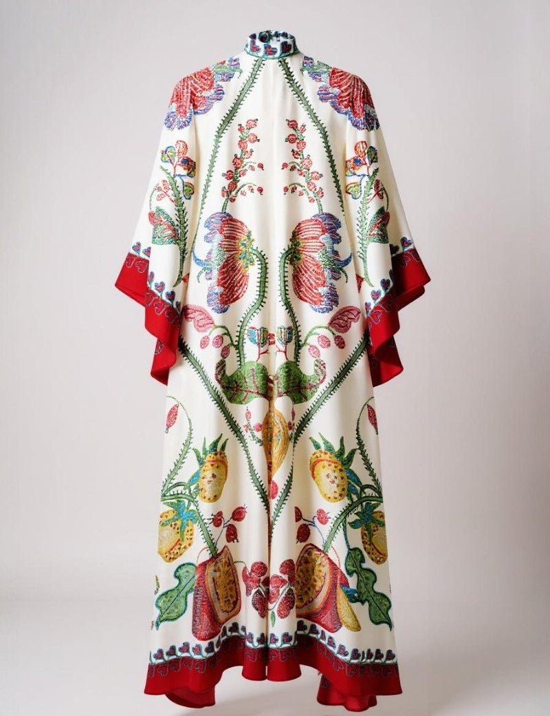 robe kimono fleurie pour femme