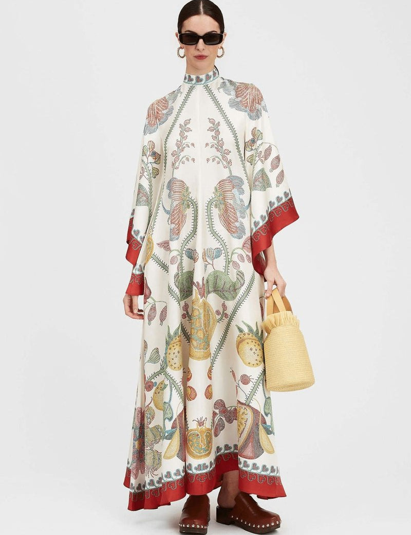 robe kimono fleurie
