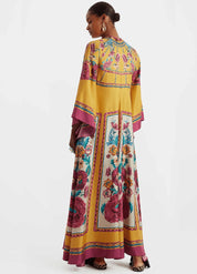 robe jaune kimono