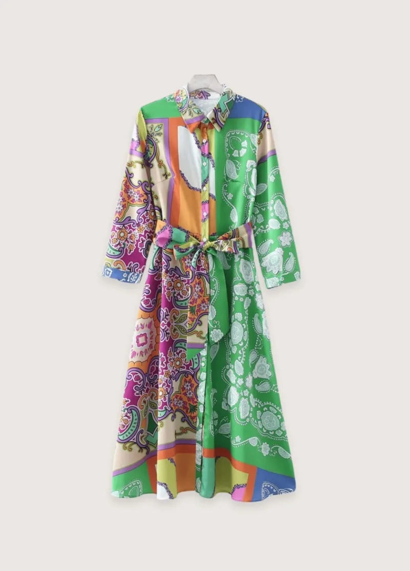 robe kimono mi longue