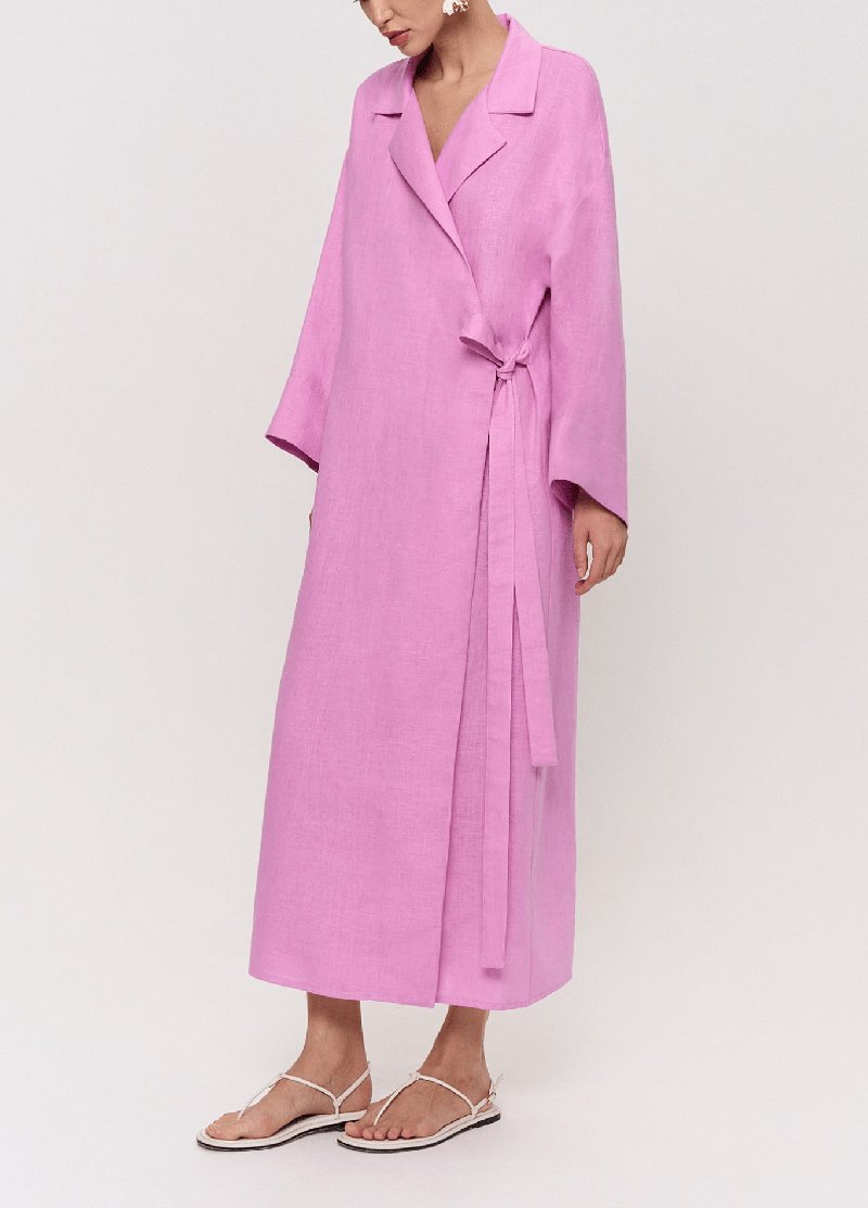 robe kimono rose