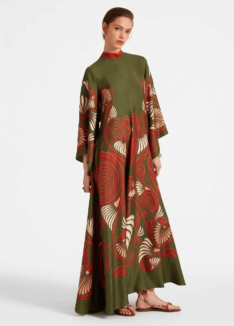 robe kimono pour femme rouge