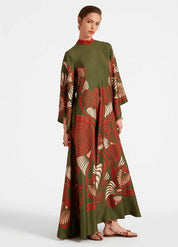 robe kimono pour femme rouge