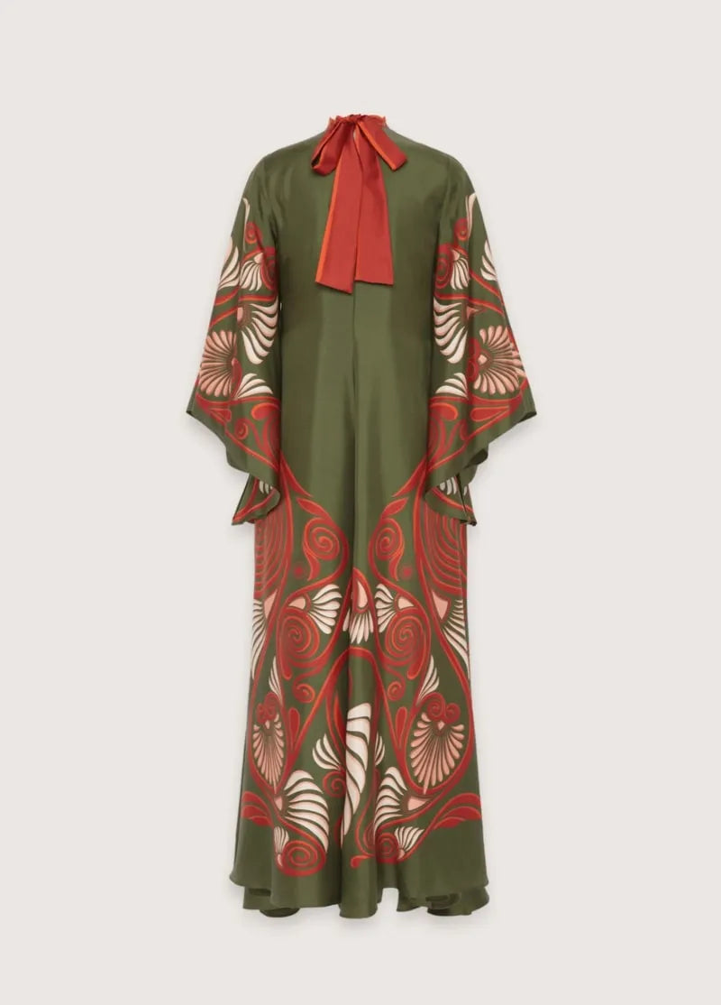 kimono robe rouge