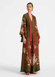 robe kimono rouge