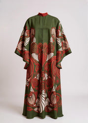 kimono robe rouge