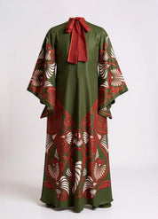 robe kimono rouge