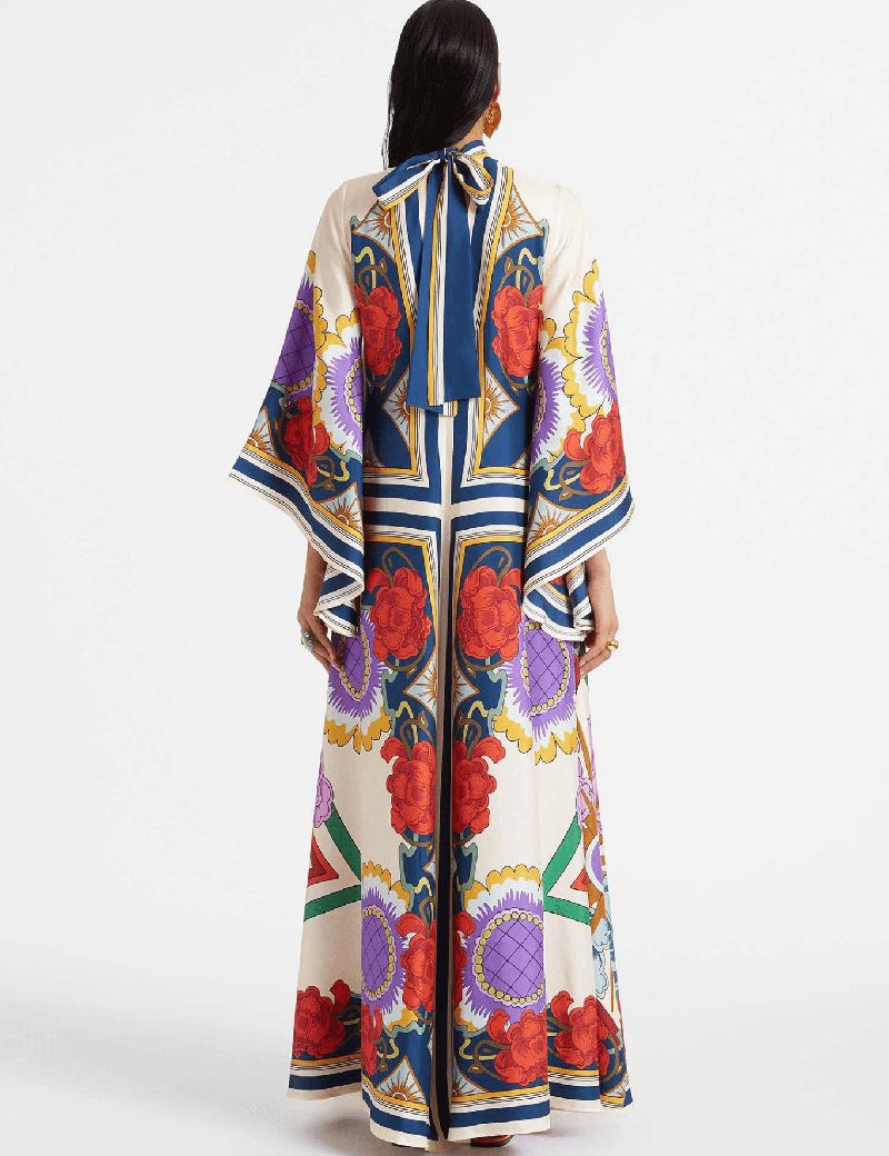 robe kimono femme en satin