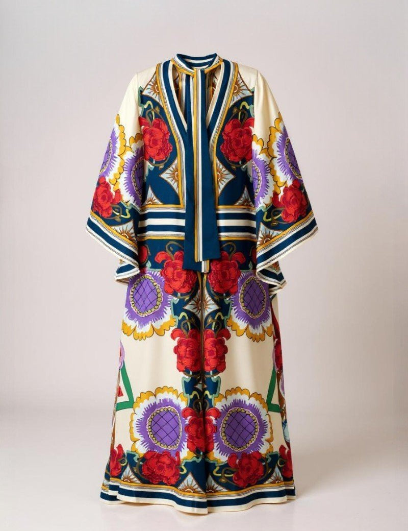 kimono robe satin femme