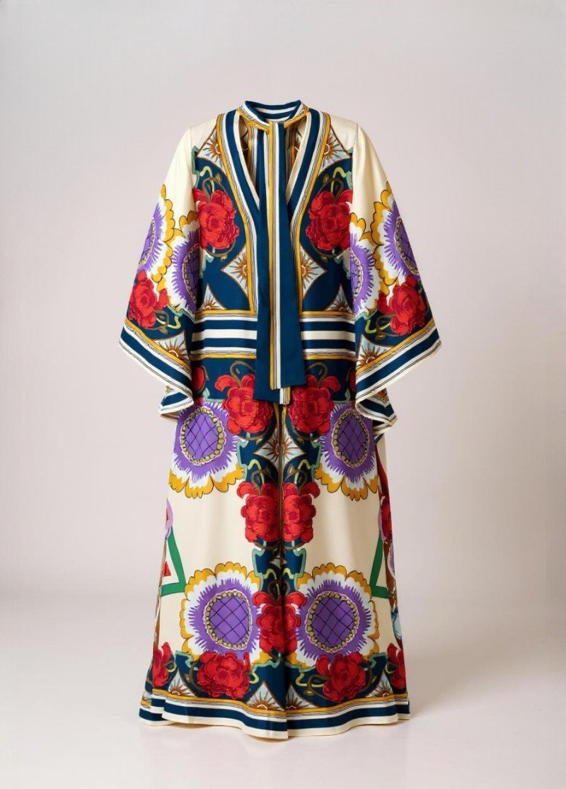 kimono robe satin femme