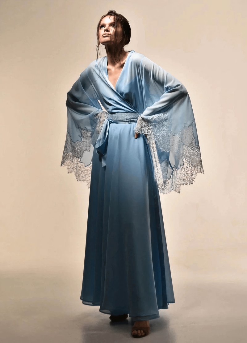 robe kimono en soie
