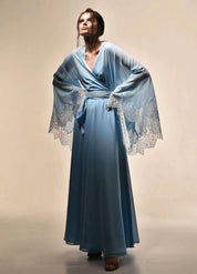 robe kimono en soie