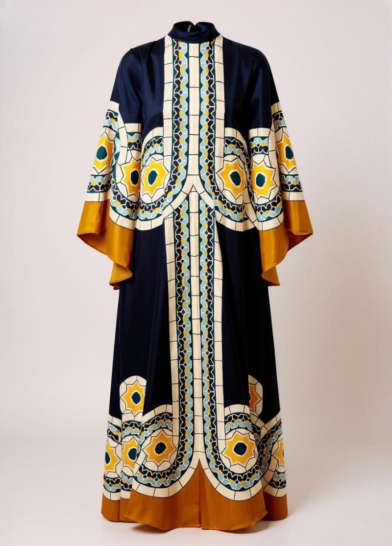 robe kimono soirée élégante femme