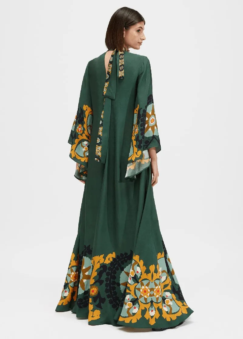 robe verte kimono