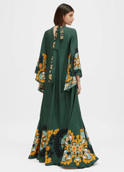 robe verte kimono