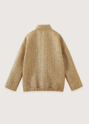 Veste kimono doré à paillettes - Glamour & raffiné-Kimikono