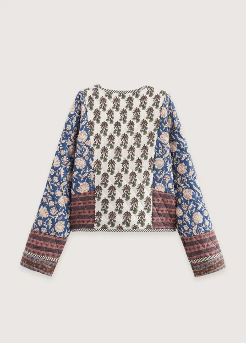 Veste kimono femme courte matelassée - Style unique-Kimikono