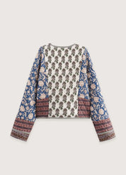 Veste kimono femme courte matelassée - Style unique-Kimikono