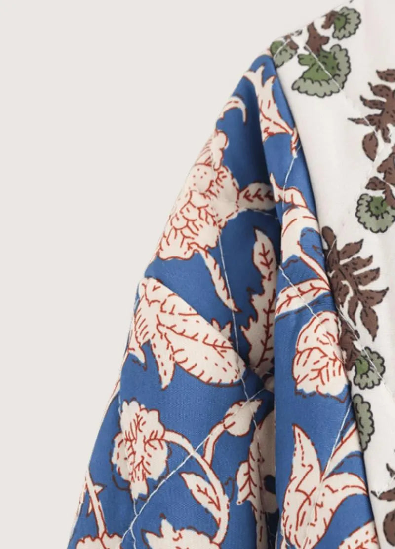 Veste kimono femme courte matelassée - Style unique-Kimikono