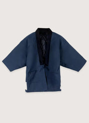 Veste kimono homme japonais bleu - Élégance moderne-Kimikono