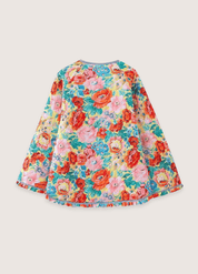 Veste kimono fleurie matelassée femme | Nishiki
