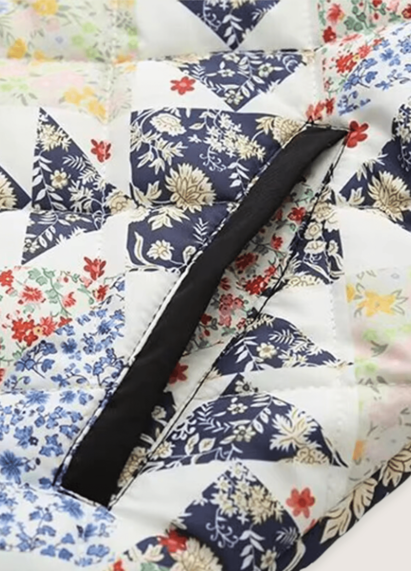 Veste kimono matelassée patchwork | Sorairo