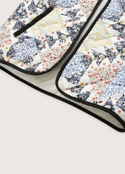 Veste kimono matelassée patchwork - Réversible chic-Kimikono