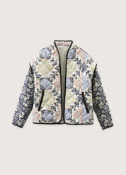 Veste kimono matelassée patchwork - Réversible chic-Kimikono