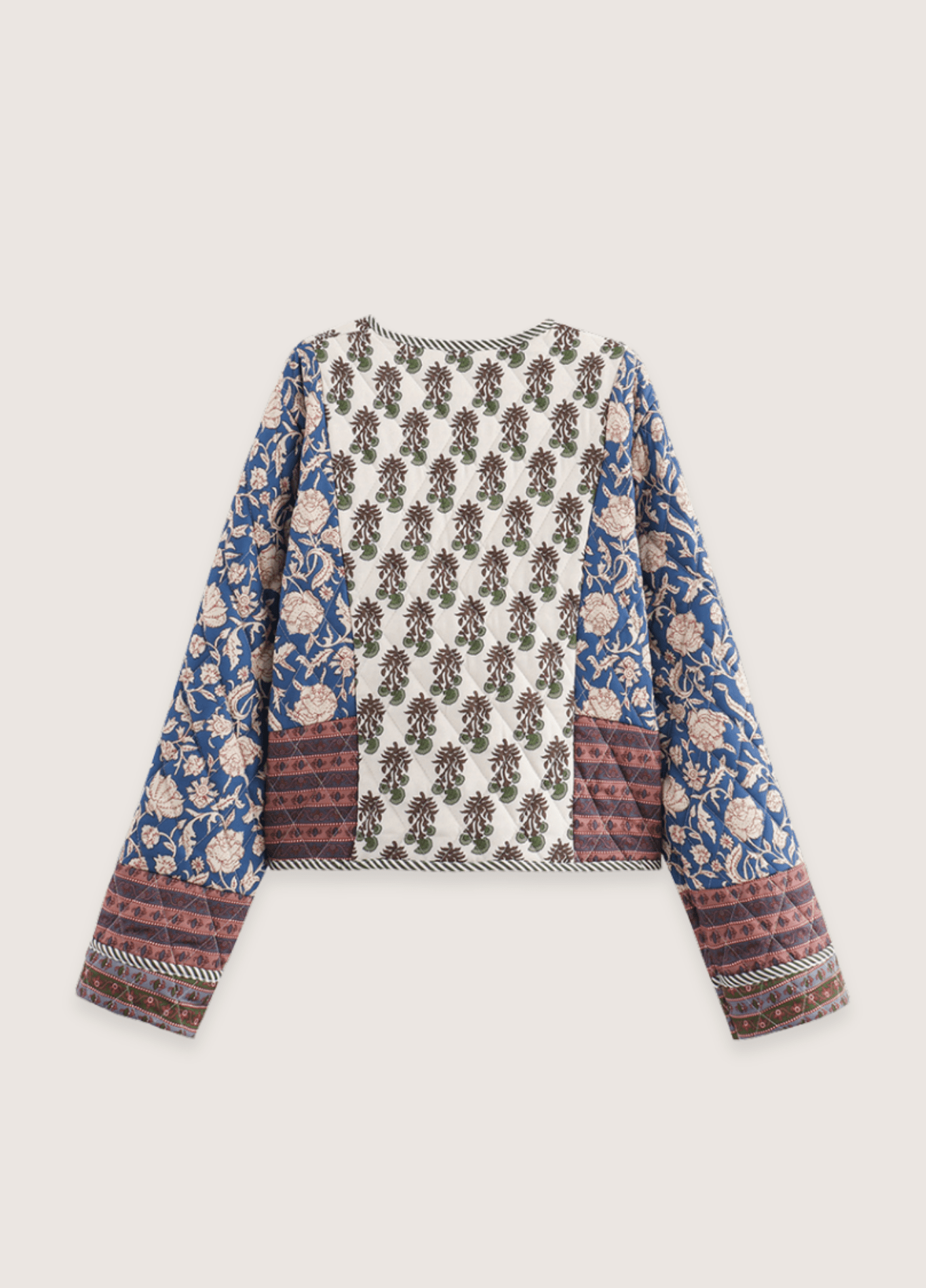 Veste kimono femme courte matelassée | Aonami