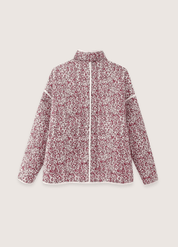 Veste légère kimono fleurie rose | Sakurako