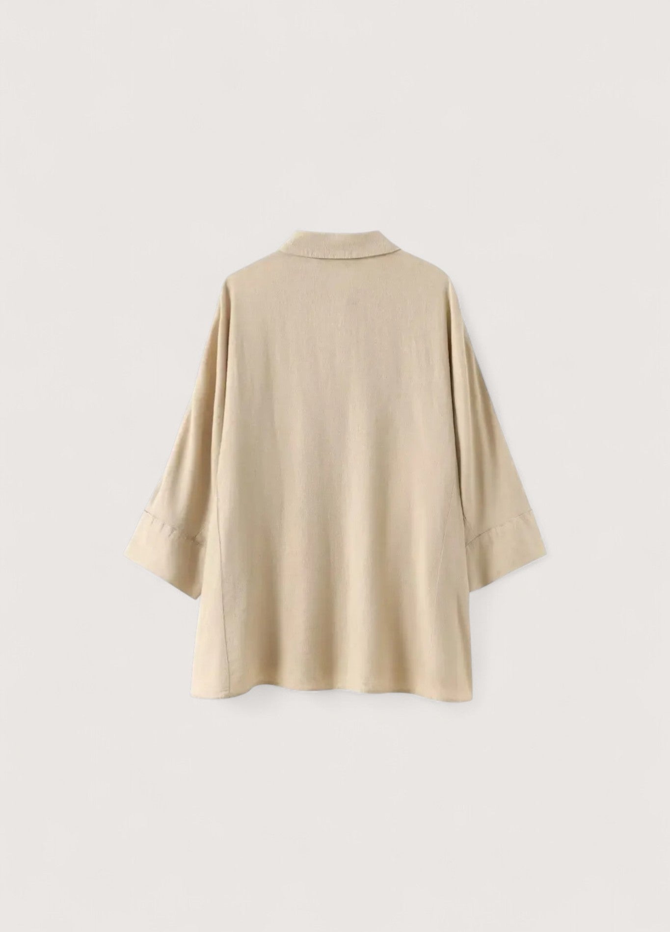 Ensemble kimono coton beige traditionnel | Wabi