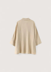 Ensemble kimono coton beige traditionnel | Wabi